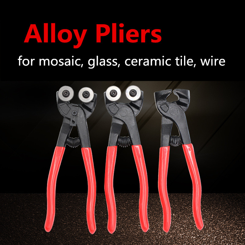 DIY Mosaik Fliesen Zange für Porzellan/Jade/Kristall/Glas Fliesen Brechen Cutter Mosaik Materialien Legierung Cutter Multi arten Optional