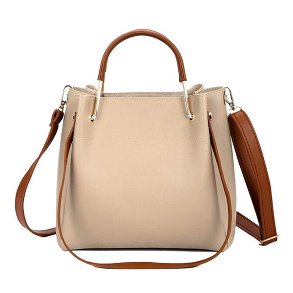 Bolsa de ombro feminina, bolsa de balde para mulheres, lazer, alça superior, bolsa de mão de alta qualidade bolsa de mão: Khaki