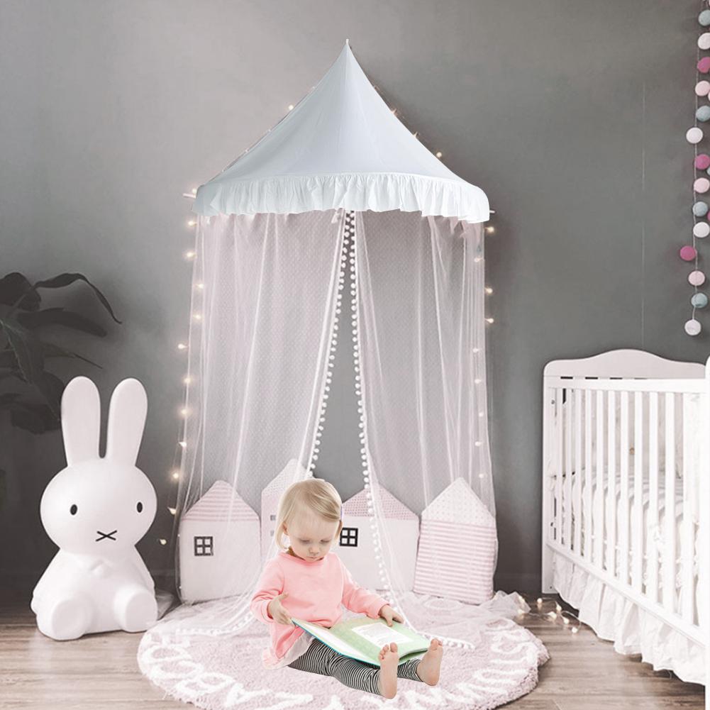 Enfants moustiquaire bébé literie dôme lit baldaquin princesse tente lit baldaquin moustiquaire couvre-lit rideau pour bébé enfants