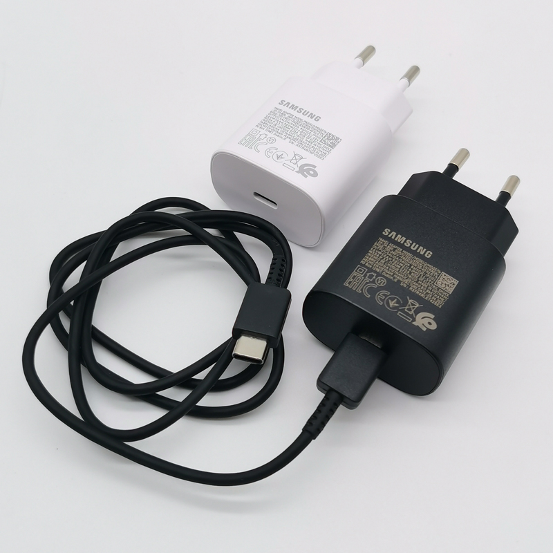 Samsung M55 M54 F55 A36 A16 5G 25w Caricatore Adattatore di ricarica super veloce per galassia S25 S24 S23 S22 S21 S20 Nota20 ultra Nota10 più