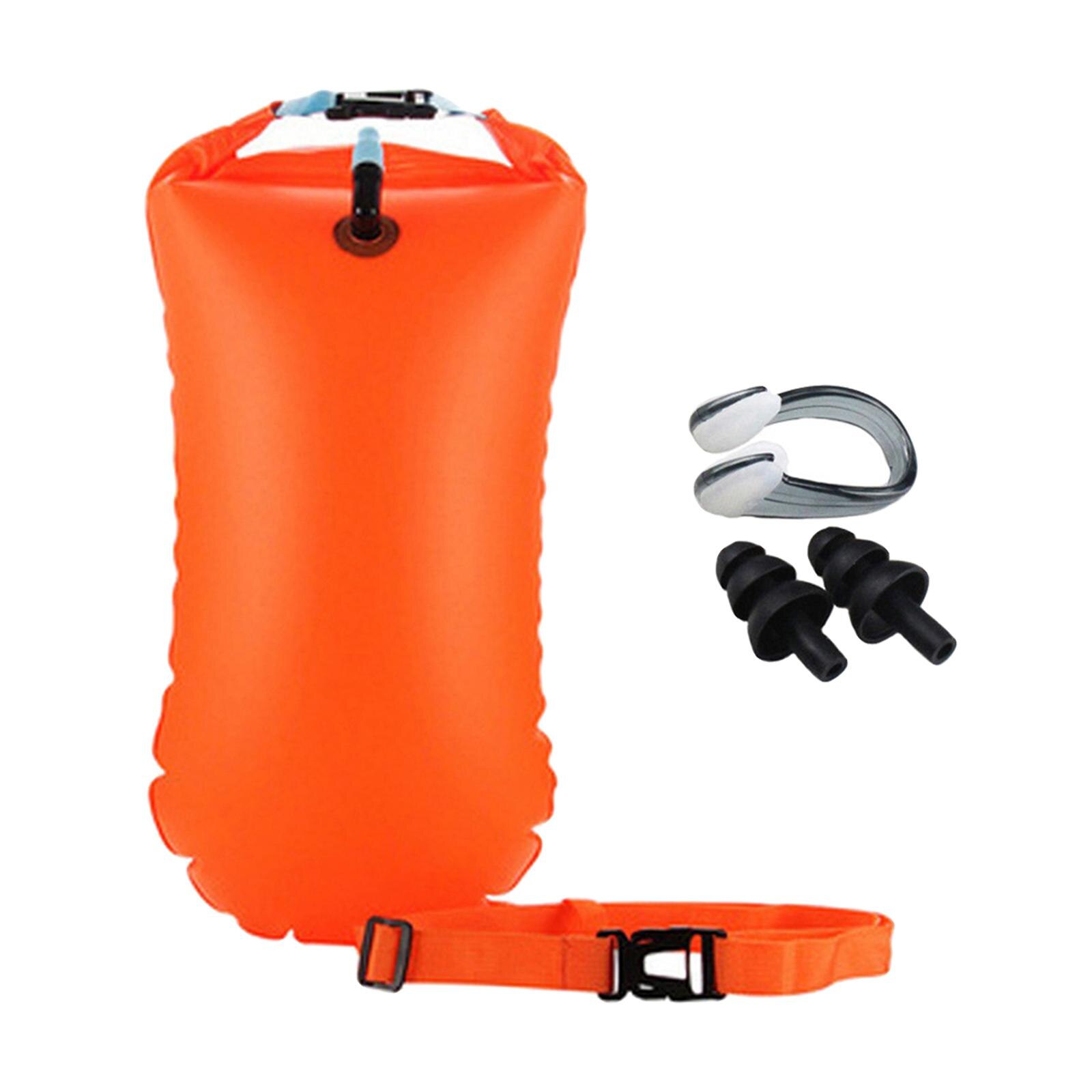 Waterdichte Dry Bag Opblaasbare Veiligheid Zwemmen Boei Tow Float Dry Bag Voor Voor Varen Vissen Rafting Zwemmen Snorkelen Varen