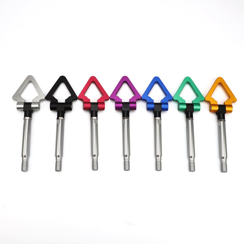 Triangel bil sportmodell bil auto trailer dragkrok ring eye bogsering främre bak aluminium för subaru biltillbehör