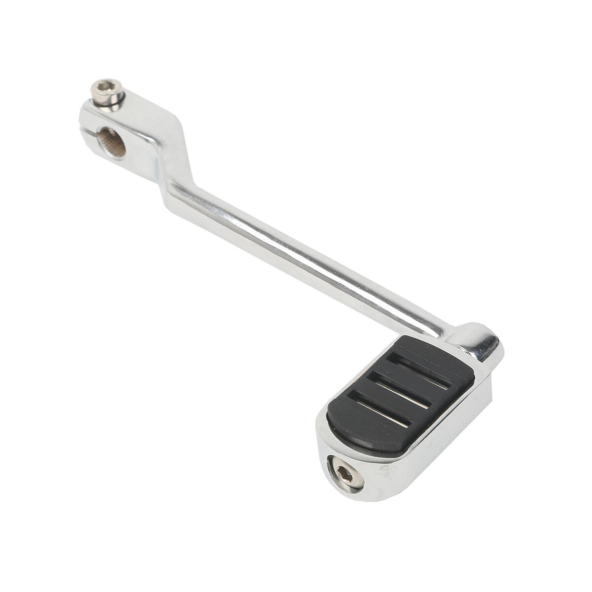 Motorcycle Inner Shift Shifter Arm Rod Lever Shaft Pedal Cover For Harley Street Glide Road King1984: Chrome Rear Pedal