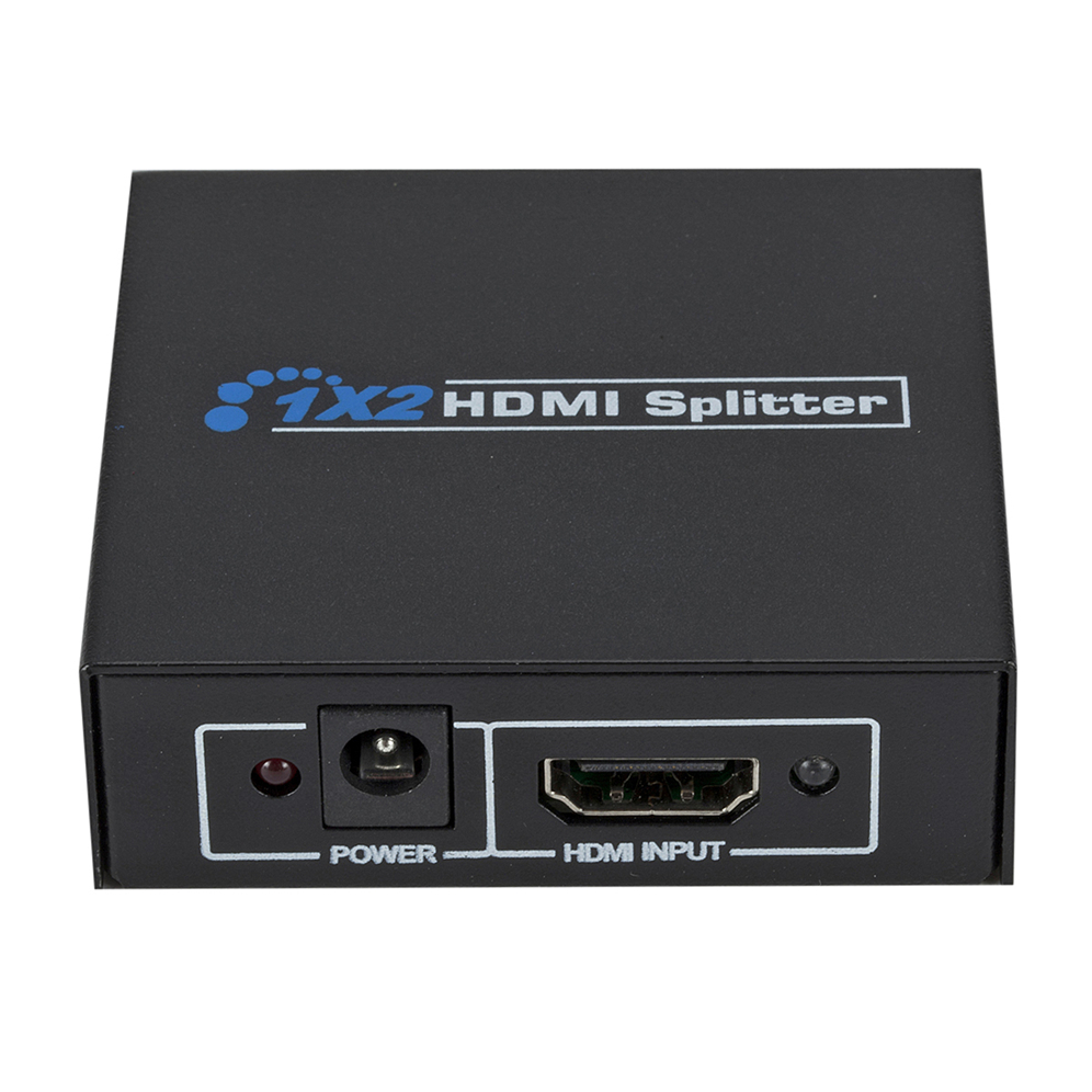 1080P HDMI Splitter 1 eingang 2 ausgang voll HD 1080p Video HDMI Splitter Umschalter 1X2 Teilt 1 in 2 heraus Für HDTV DVD
