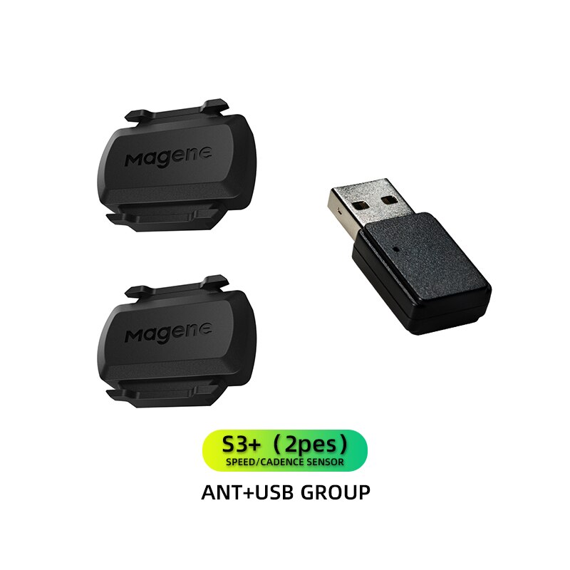 Magene Sensors Cycling S3+ HR ANT+ USB Dual Mode Speed Cadence Heart Rate Sensor Bike Computer Bike Wahoo Garmin XOSS iGPSPORT: Group 5