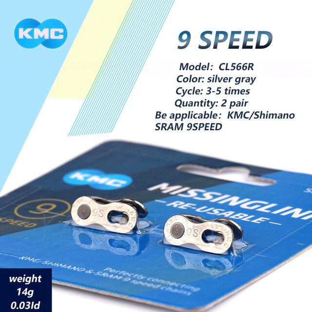 2 Pairs Kmc Fietsketting Ontbrekende Link 6/7/8/9/10/11/12 Speed Fietsen herbruikbare Ketting Magische Sluiting Zilver Goud