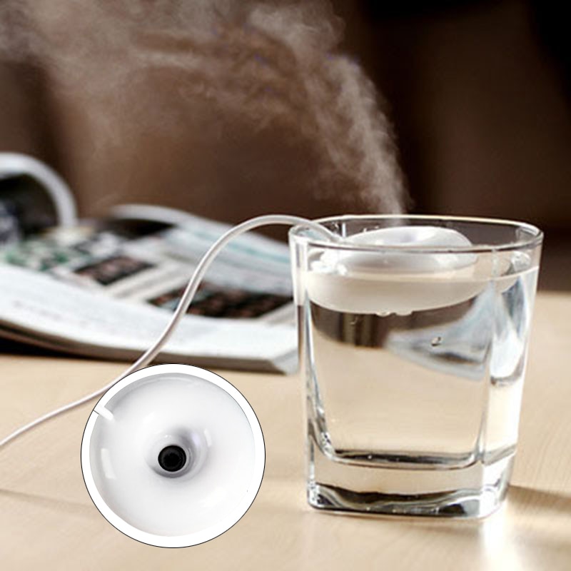 1pc Mini Portable Donuts USB Air Humidifier Purifier USB Aroma Essential Oil Diffuser Mist Maker For Home Atomizer Aromatherapy