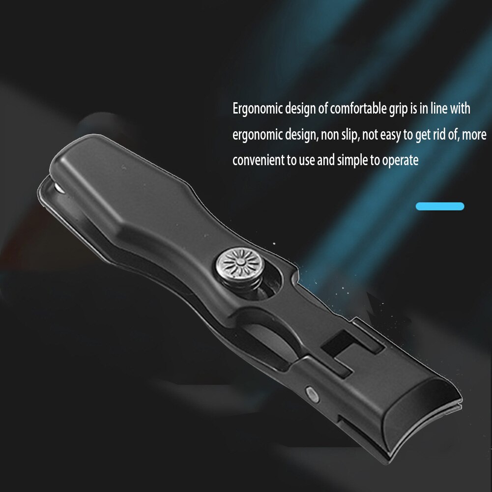 Sharp Nail Clippers Stainless Steel SplashProof Nail Clippers Portable Large Fingernail Toenail Trimmer Scissor Nail Cutter Tool