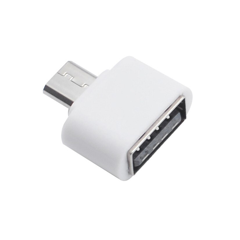 Micro Usb Naar Usb Otg Mini Adapter Converter Voor Android Smartphone Futural Digitale Computer Accessoires