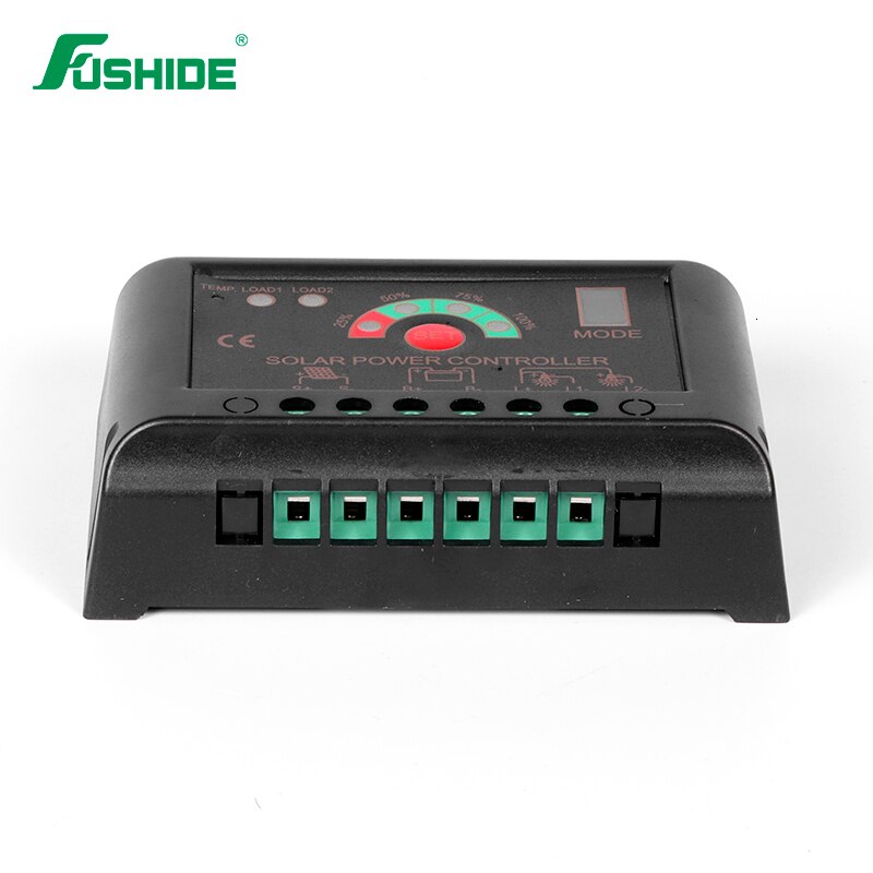 FSD-3 5A Auto Small PWM Solar Controller With Auto Rated Voltage Battery