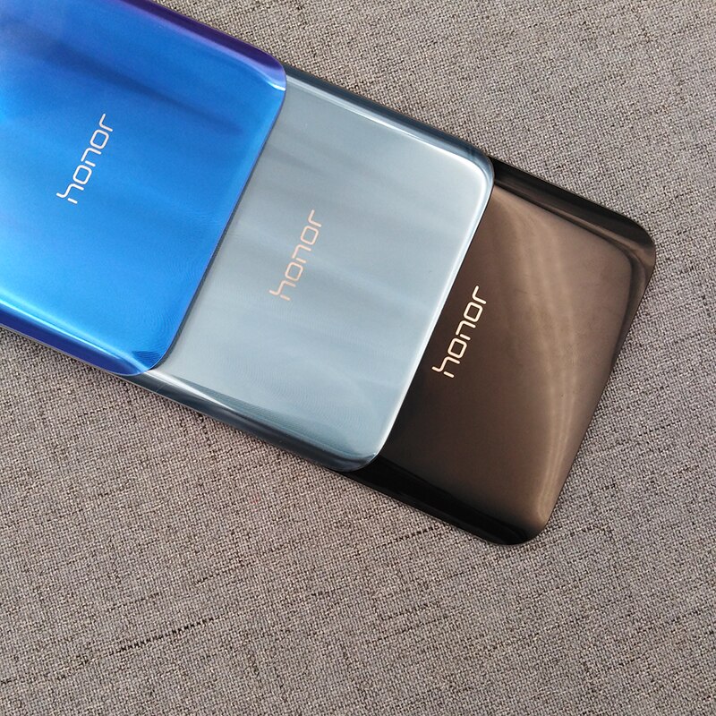 Original Huawei Honor 10 Kol-L29 Zurück Batterie Abdeckung Hinten Tafel Tür Gehäbenutzen fallen Für Honor10 Ersatz Teile Mit Kamera Objektiv