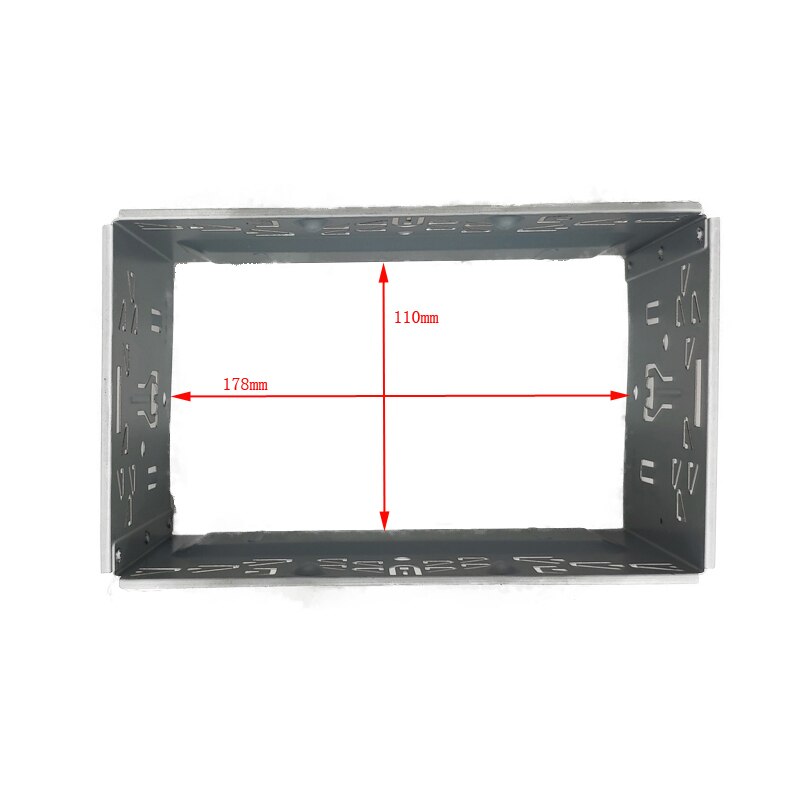 1 universal car radio stereo dual 2din radio panel frame