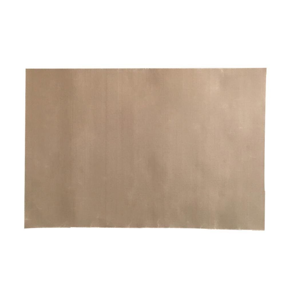 6 stk teflon varmebestandig plade 40*60cm genanvendelige resistente bagemåtte oliefast papir bageovn værktøj non-stick til bbq