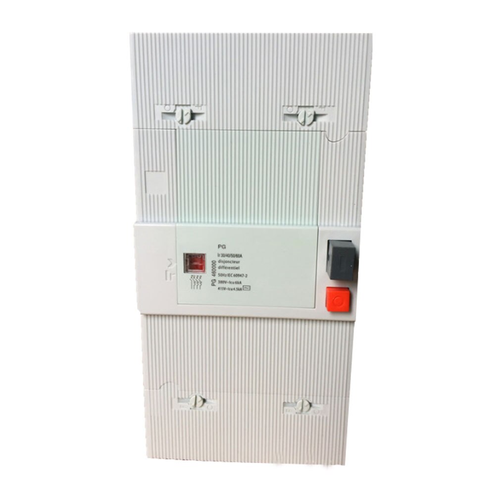 Supply PG molded case circuit breaker leakage protector miniature circuit breaker protection switch 10A-60A adjustable current: 4p
