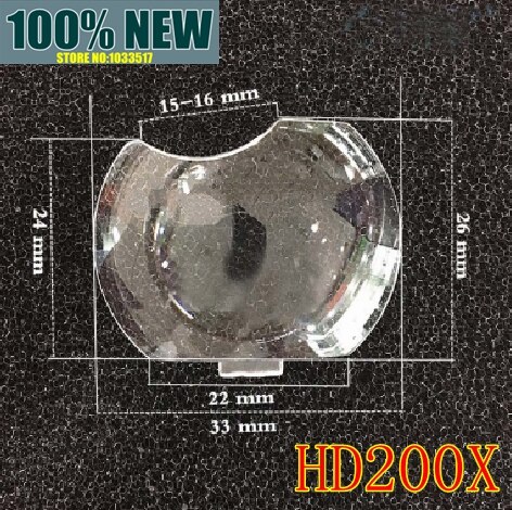 original lens plastic glass optical lens convex mirror for Optoma hd200x HD200X