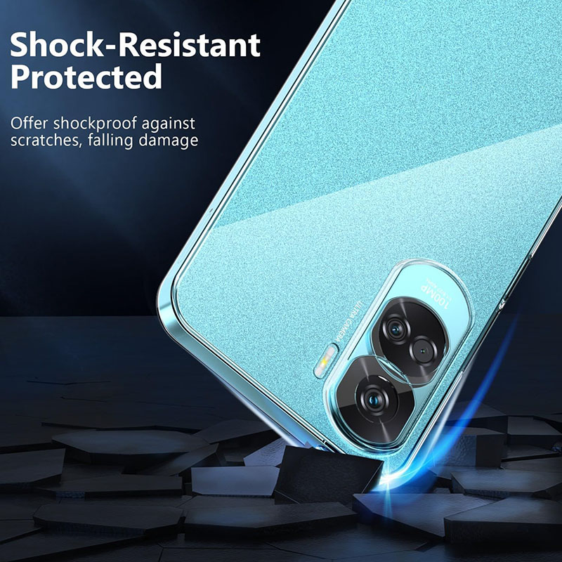 Coque souple en Silicone Transparent pour Honor X8B X9B X7B X8A X7A X9A X8 X7 X6, coque arrière transparente Ultra fine pour Honor 90 70 50 Pro Lite