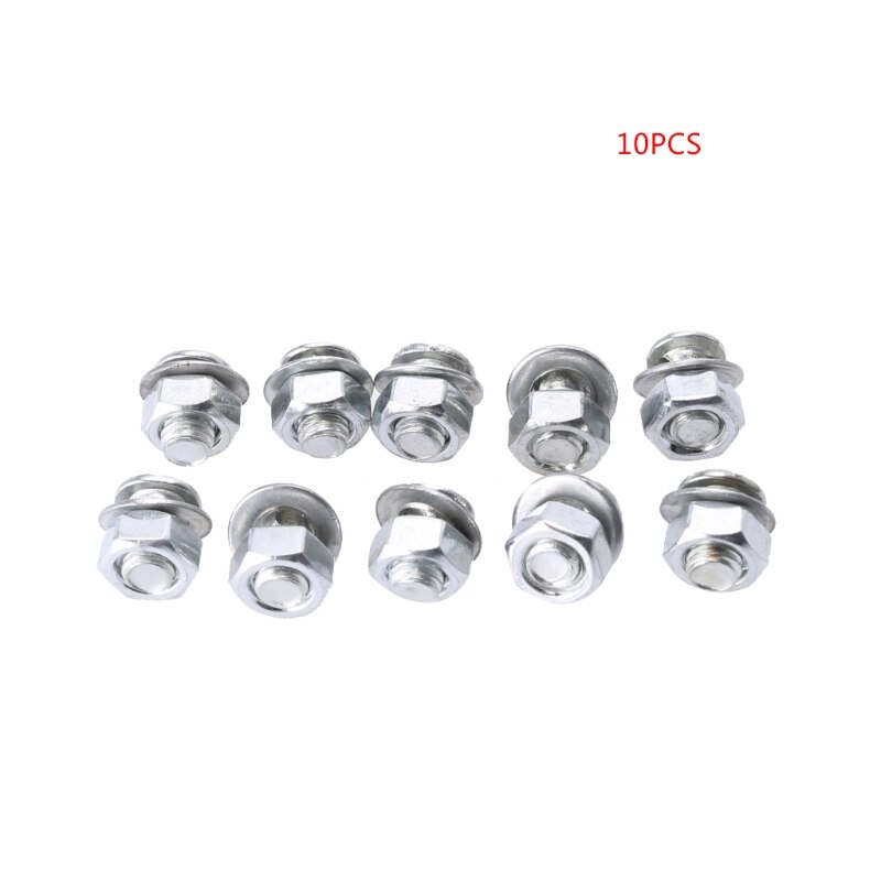 10pcs/bag Brake Cable Adjuster Clamp Lock Screw Bolt Bicycle Moped MTB Mountain Bike