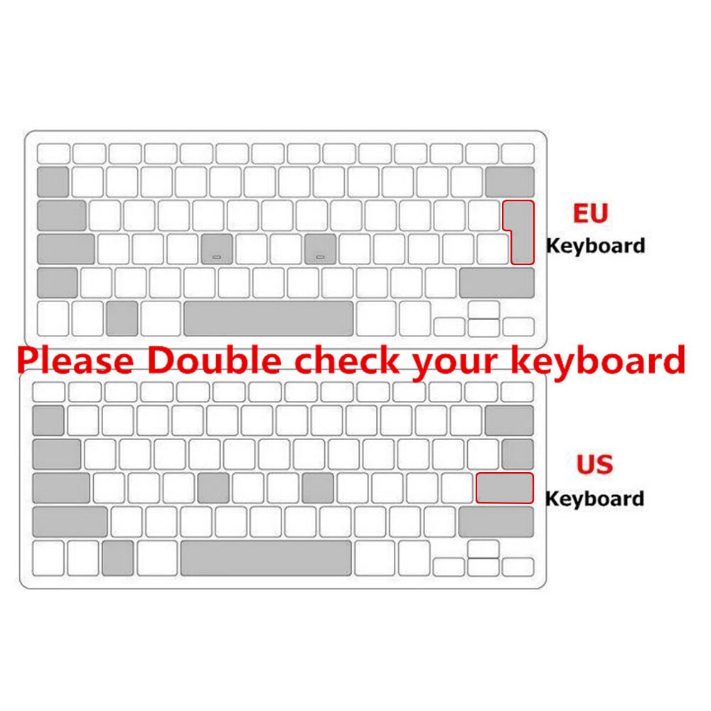HRH Waterproof Japanese Silicone keyboard Cover Skin Protector For Macbook Air Pro Retina 13 15 17 All Before USA Version