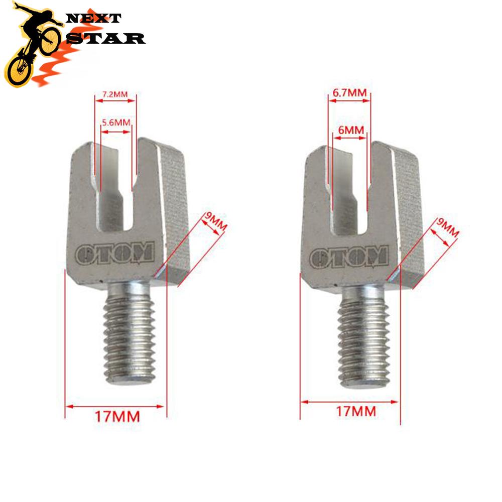 Cnc motorcykel universal eger nippel skruenøgle hjul fælg eger justeringsnøgle reparation service værktøj størrelse 5.6mm/7.2mm 6mm/6.7mm