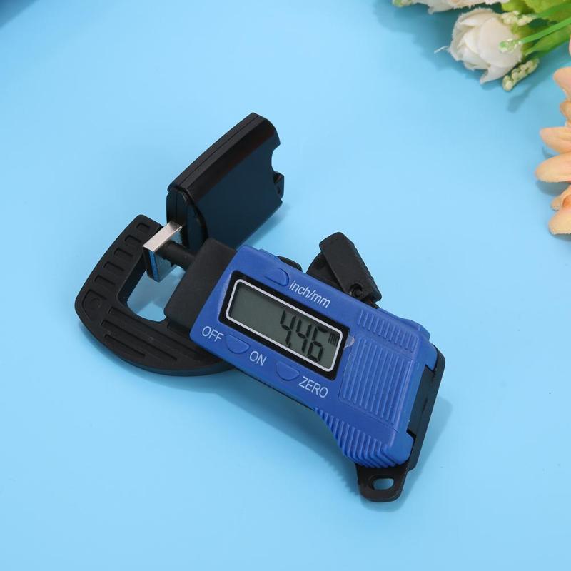 Portable Digital Thickness Gauge Thickness Meter Carbon Fiber Composite Width Measuring Instruments 1.5V 0-12.7 mm