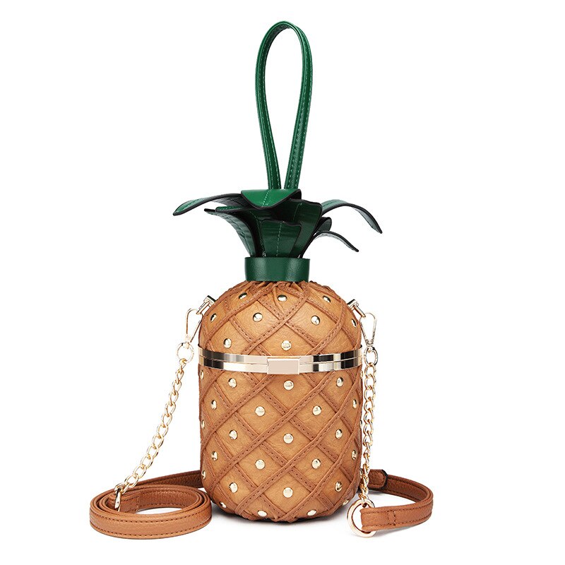 Ananas bilden Taschen für Frauen Taschen Frauen Handtasche Bolsa Feminina Schulter Bote Tasche Luxus Handtaschen Frauen Tasche: Aprikose