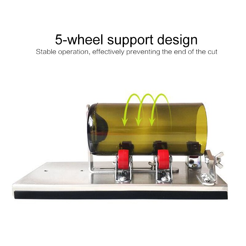 Glass Bottle Cutter Stainless Steel Glasses Bottle Slicer Cutter Tool Bottles Cut Tool Stained Glass Tools