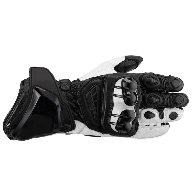 ! motorcykel gp street moto motocross mountainbike enduro motorcykel pro handsker: Sort hvid / M