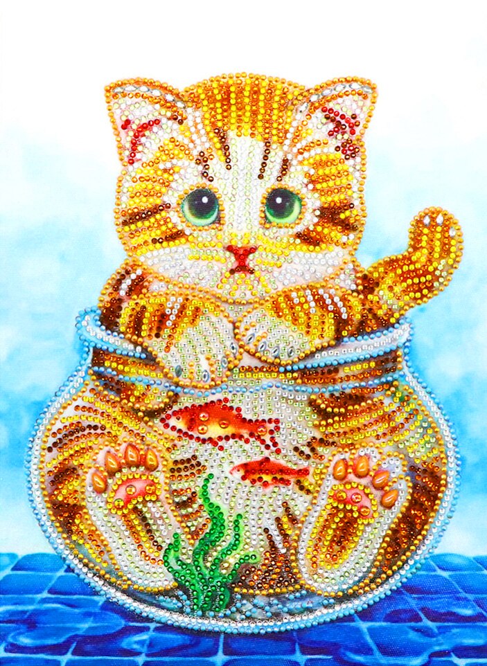 AZQSD spécial forme diamant peinture mosaïque animaux broderies diamant broderie hibou artisanat 24x34cm