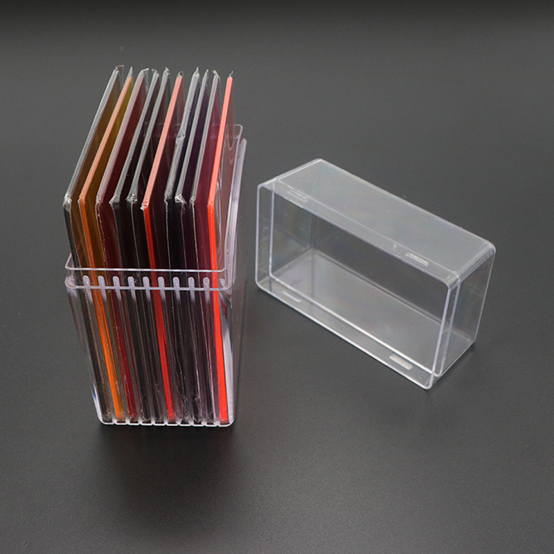 Nuova custodia per contenitore in plastica con supporto per filtro per 10 filtri serie Cokin P