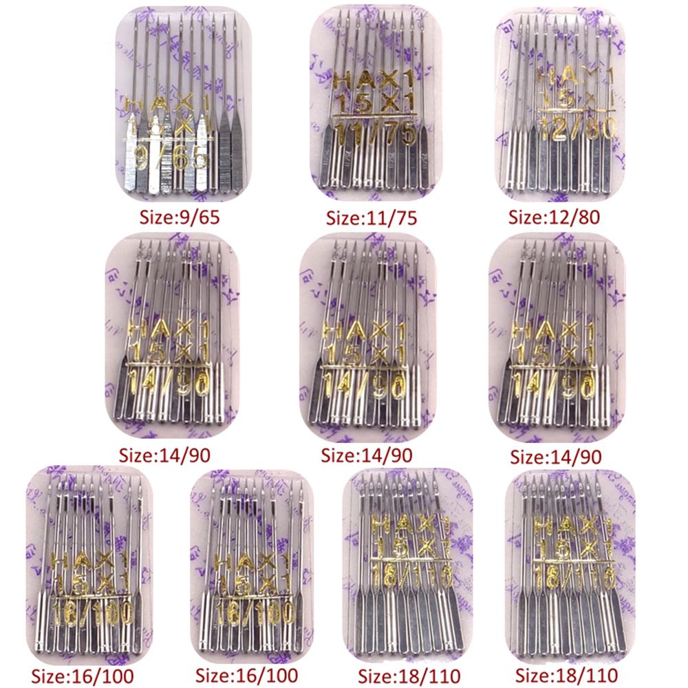 10PCS sewing needles Threading Industrial universal mixed kit packing sewing Machine accessories for all domestic machine