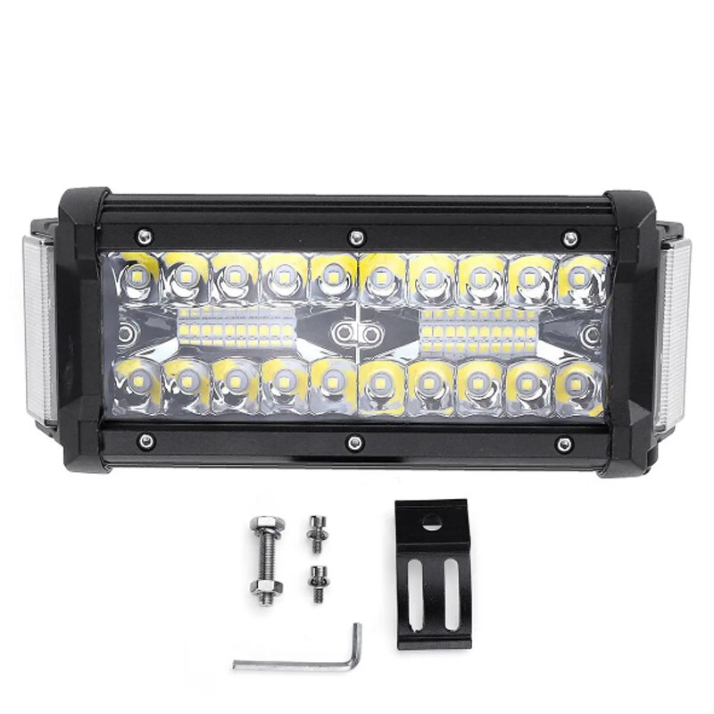 12V 24V Led Verlichting 7 Inch Spotlight Verlichting Led Verlichting Voor Off-Road 4X4 Voertuigen Rijden Motorfiets Truck