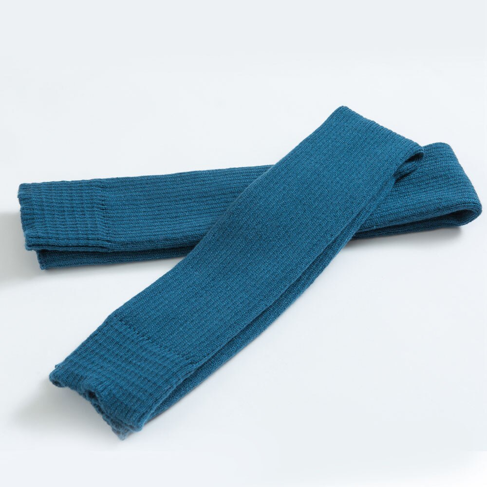 Free Ostrich Slim Women's Legs Warmers Long Elastic Black Knitted Boot Socks Women Girl Dancing Accessories N30: Blue