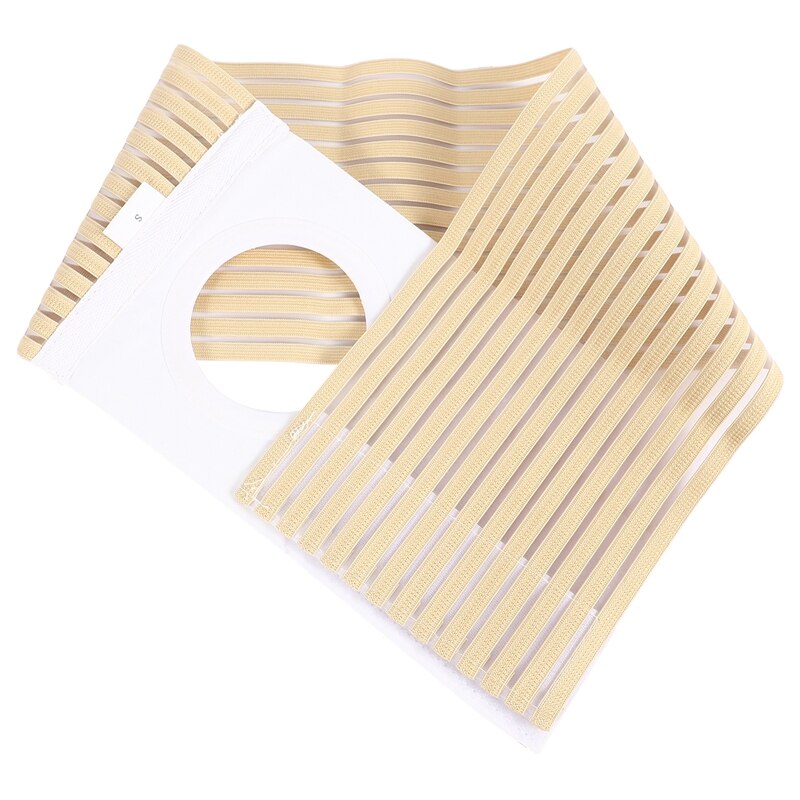 JHD-Ostomy Abdominal Belt Waist Support Wear On The Abdominal Stoma To Fix Bag And Prevent Parastomal Hernia (S)