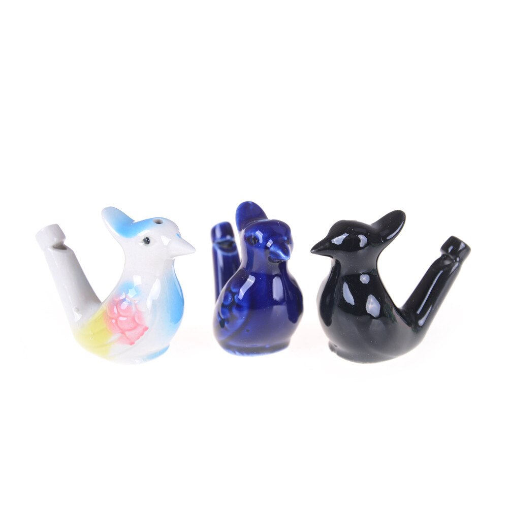 Ceramic Bird Whistle Ceramic Bird Whistle Bathtime Musical Instrument 1pcs
