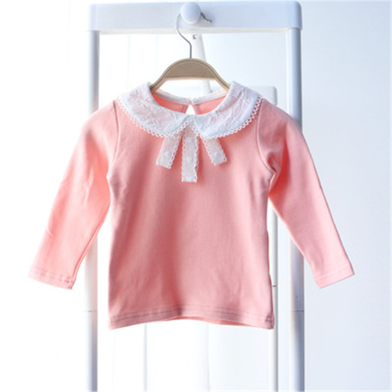 Flicka kläder höst flickor blus barn kläder skol flick blus bomull barn skjorta blusas barn kläder  aa3130