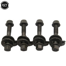 Juego de ajuste de alineación de ruedas Camber, Kit de tornillos con tuerca, herramientas de reparación de automóviles excéntricas, tornillo de ajuste, 13mm, 14mm, 15mm, 16mm, 17mm, 4 unids/lote