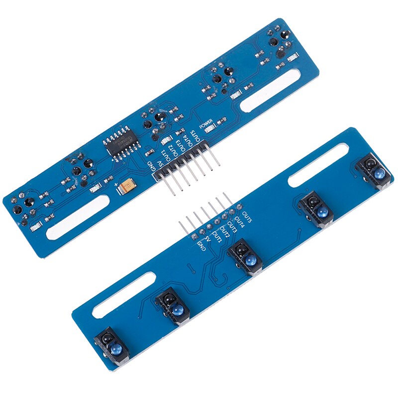 TCRT5000 KIT 5 Manier/road IR Optische Switch Barrier Lijn Track Module