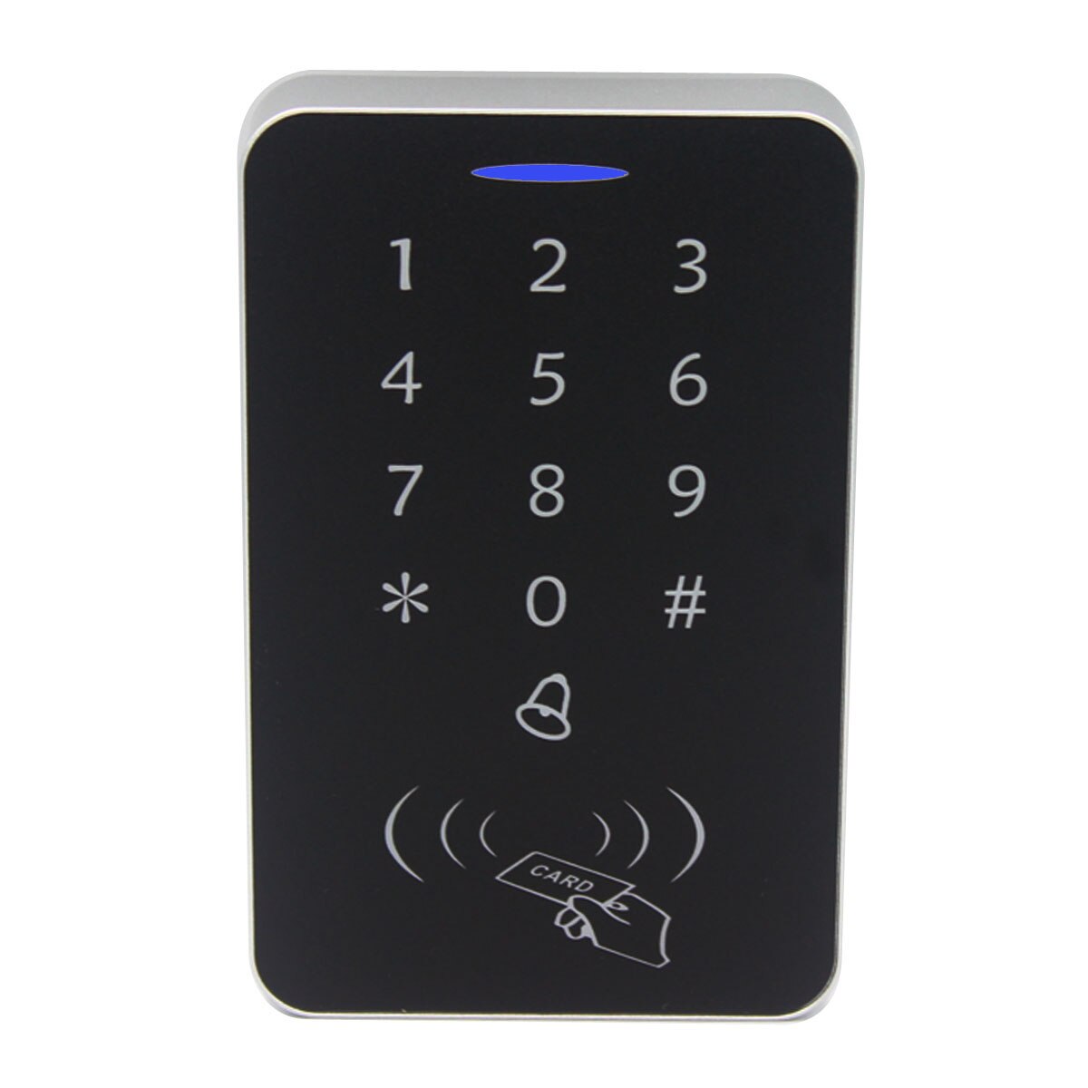 RFID Standalone Access Controller Security Proximity Entry Door Lock 125KHz RFID/EM Keypad Card Access Control System: 125Khz AC