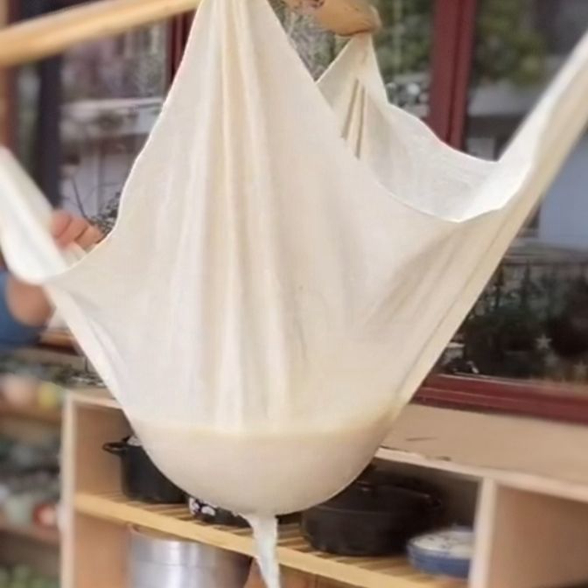 Queso de grado 100 para colar, paños de queso de algodón puro sin blanquear de malla ultrafina reutilizables para coladores de filtro de mizco de nueces