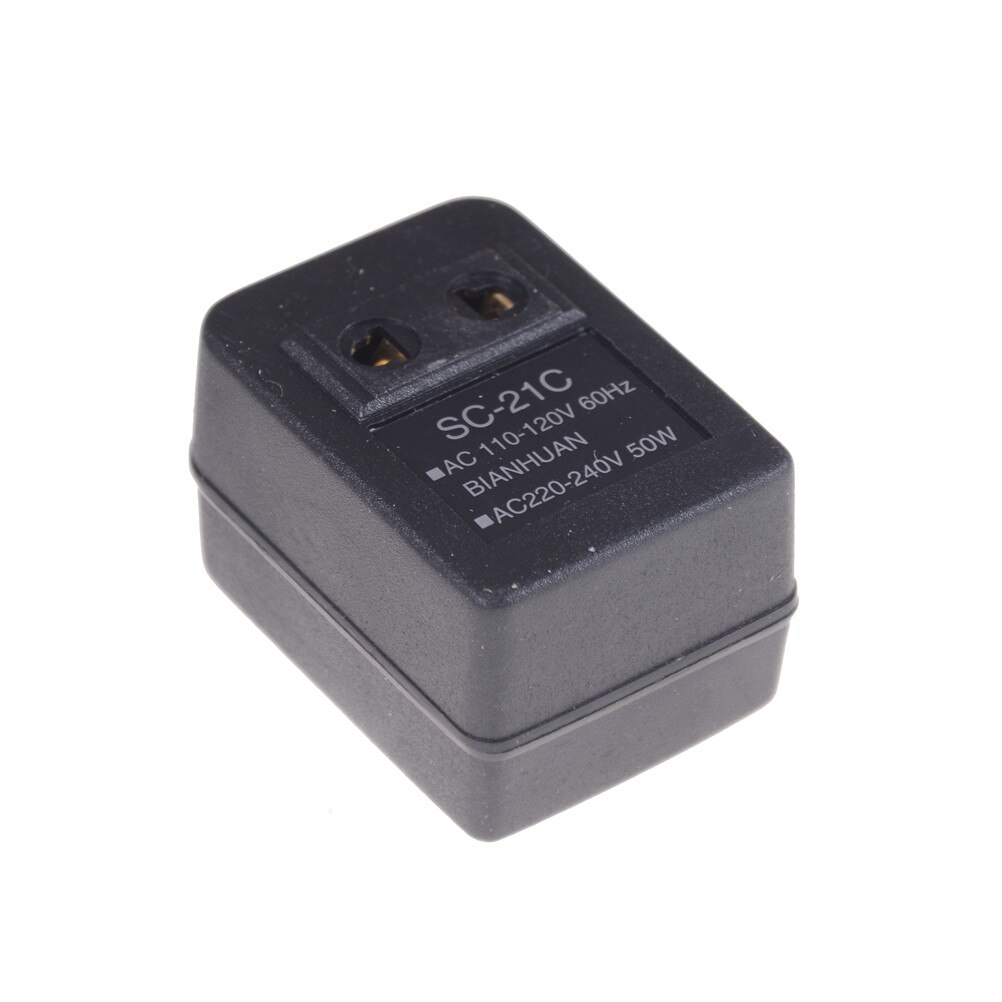 Portable 220V 110V AC Power Voltage Converter Set Up Transformer Adapter Travel Regulator