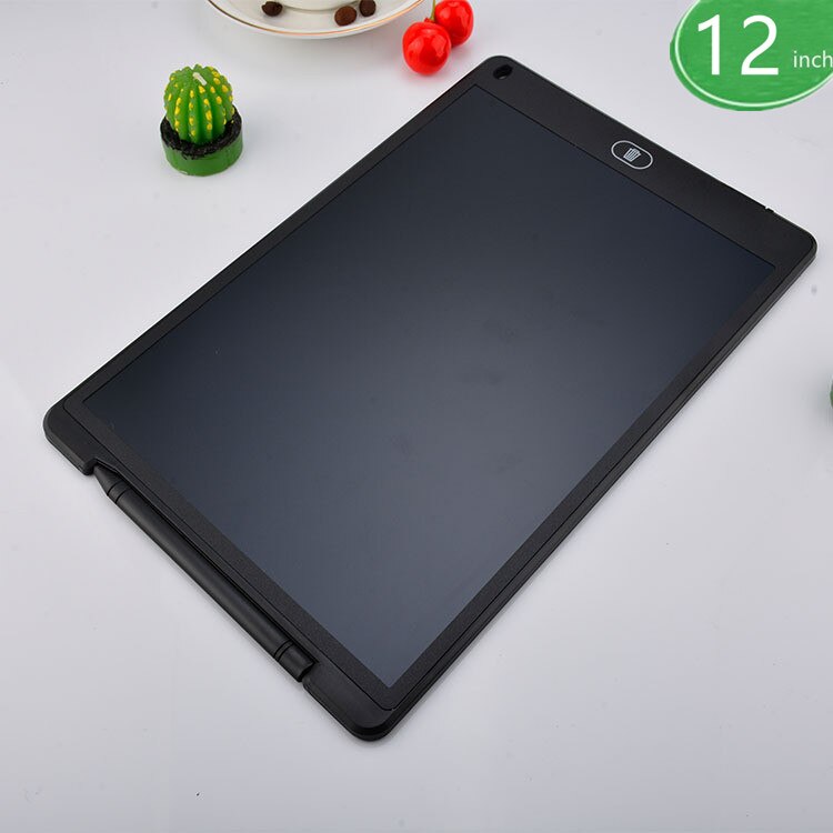 4.4/8.5/10/12 Inch LCD Writing Tablet Board Kids Writing Pad Drawing Painting Graphics Board Child Creativity Imagination: 12inch black