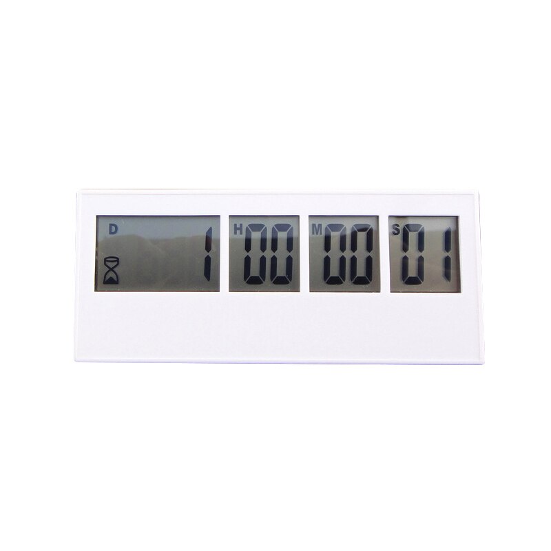 LCD Large Screen Event Reminder Loud Alarm Timer Kitchen Digital Timer 999 Days Clock Touch Key: 3
