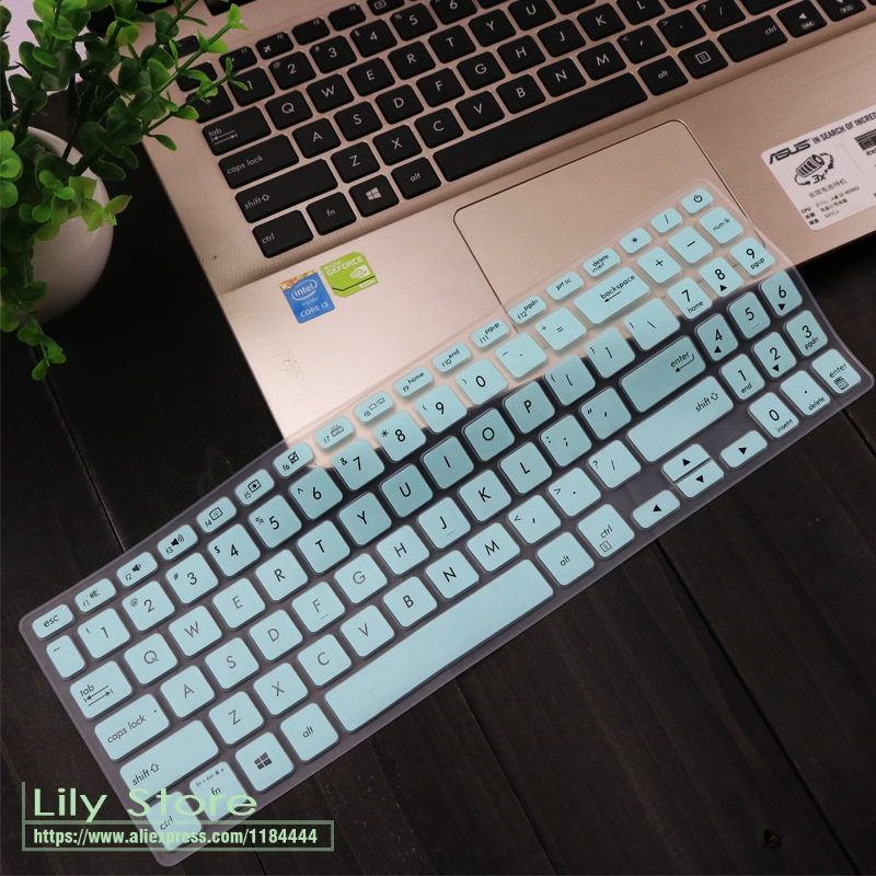 Silicone Gel Keyboard Cover Protector Skin For Asus S530FN S530UN S5300 S5300U S5300UN for ASUS Vivobook S15 15.6 inch