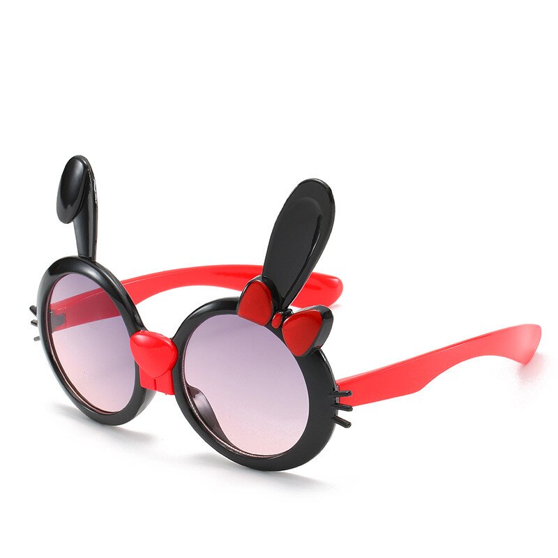 1pc Lovely Rabbit Children's Sunglasses Girls Boys Cute Cartoon Sun Glasses for Kids Sunglasses UV400 Kids Animal Goggles