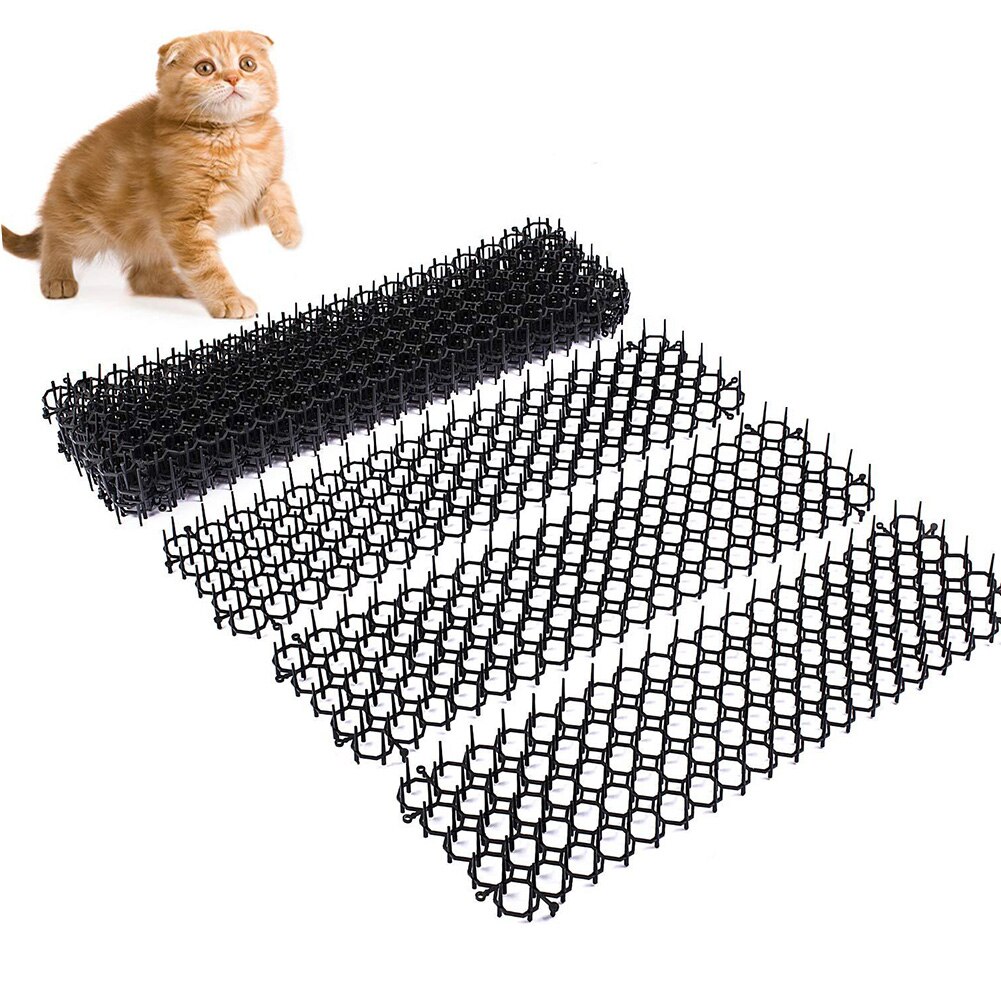 10 pièces/ensemble Scat Mat coffre-fort piqûre antiparasitaire Anti-creusement chat chien pointes sangles extérieur intérieur dissuasif dispositifs Isolation piqueur