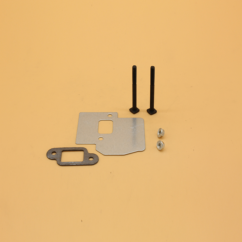 Kit Guarnizione E Bulloni Scudo Termico Marmitta Per Stihl MS250, 025, MS230, 023, MS210, 021