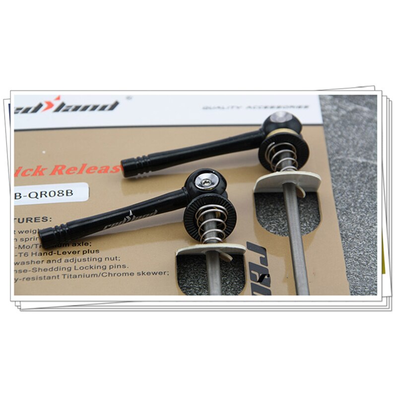 Bicycle Skewer Ti-alloy CNC Quick Release Handle Lever Mtb Mountain Road Bike Skewers Ultralight 52g/pair Universal Front Rear