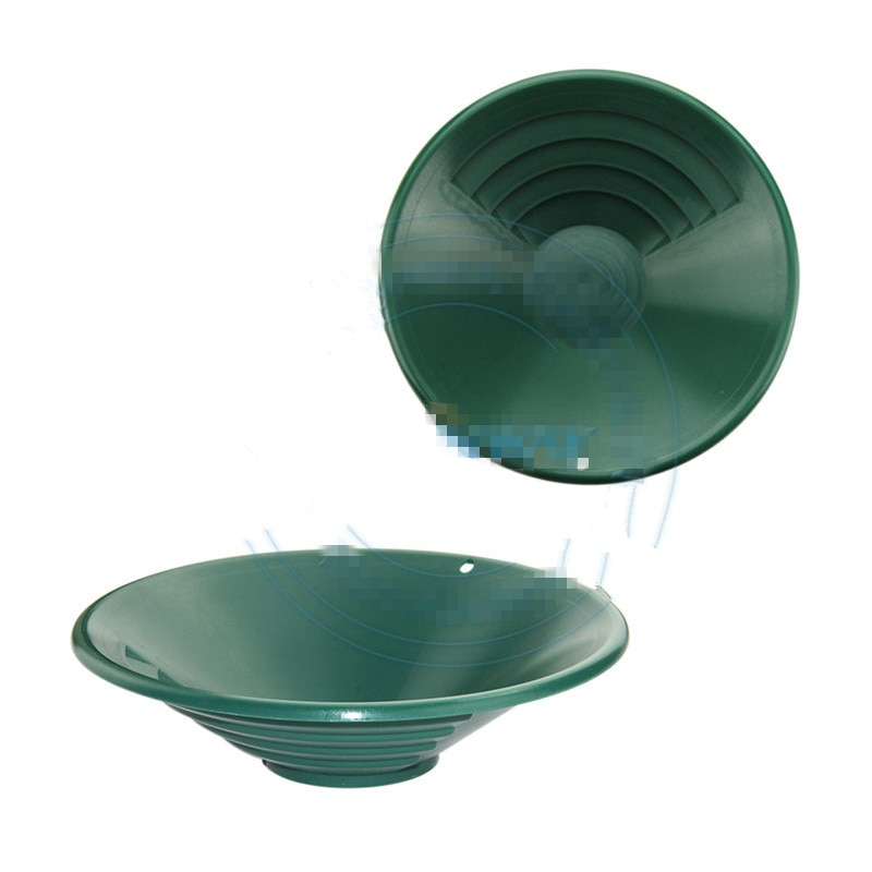 Goud pan panning voor Gold Rush zeef Schifting Classifier Scherm Zeef Pan Grootte 260*72mm zand pot goud zeef lade wassen goud wastafel