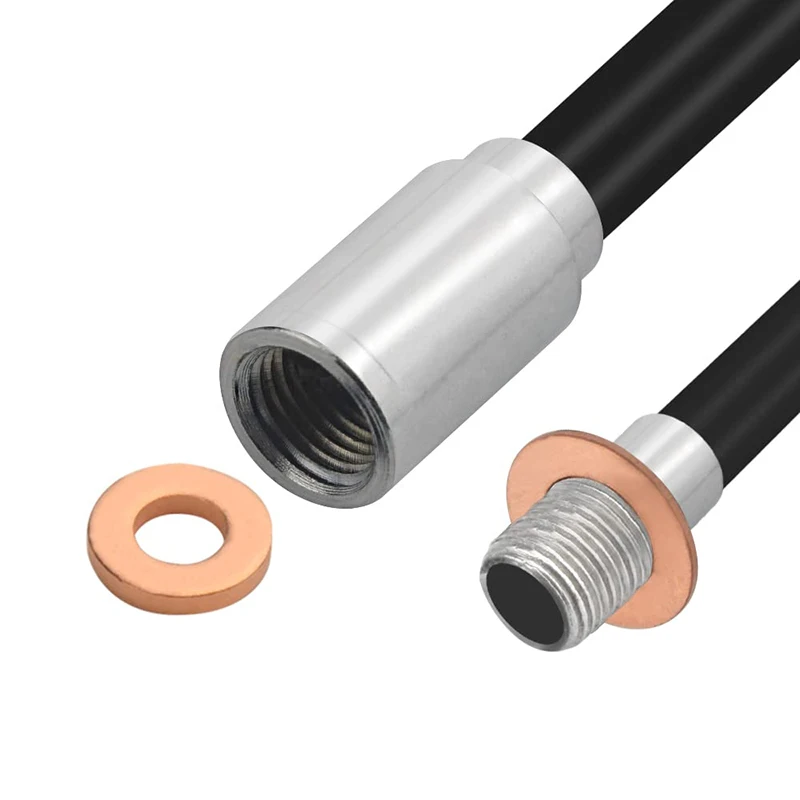400/300/100PCS Rondella di Rame Guarnizione Dado e Bullone Set di Tenuta Guarnizione Solida Rondella Anello Piatto Guarnizione Assortimento Kit Per Tappi di Coppa