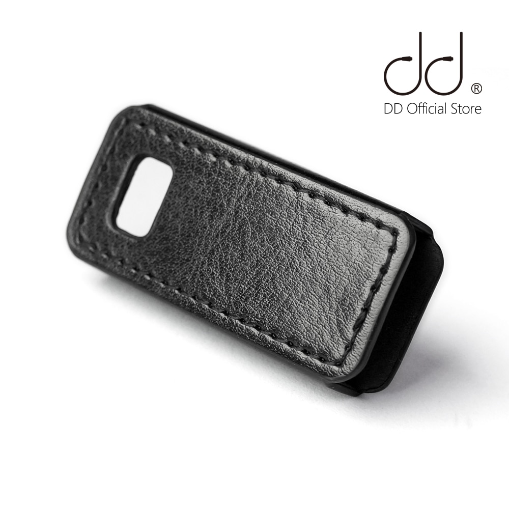 DD ddHiFi C-B3, Leather Case Voor Fiio BTR3 Bluetooth Amp, Bluetooth Adapter Cover, Zwart